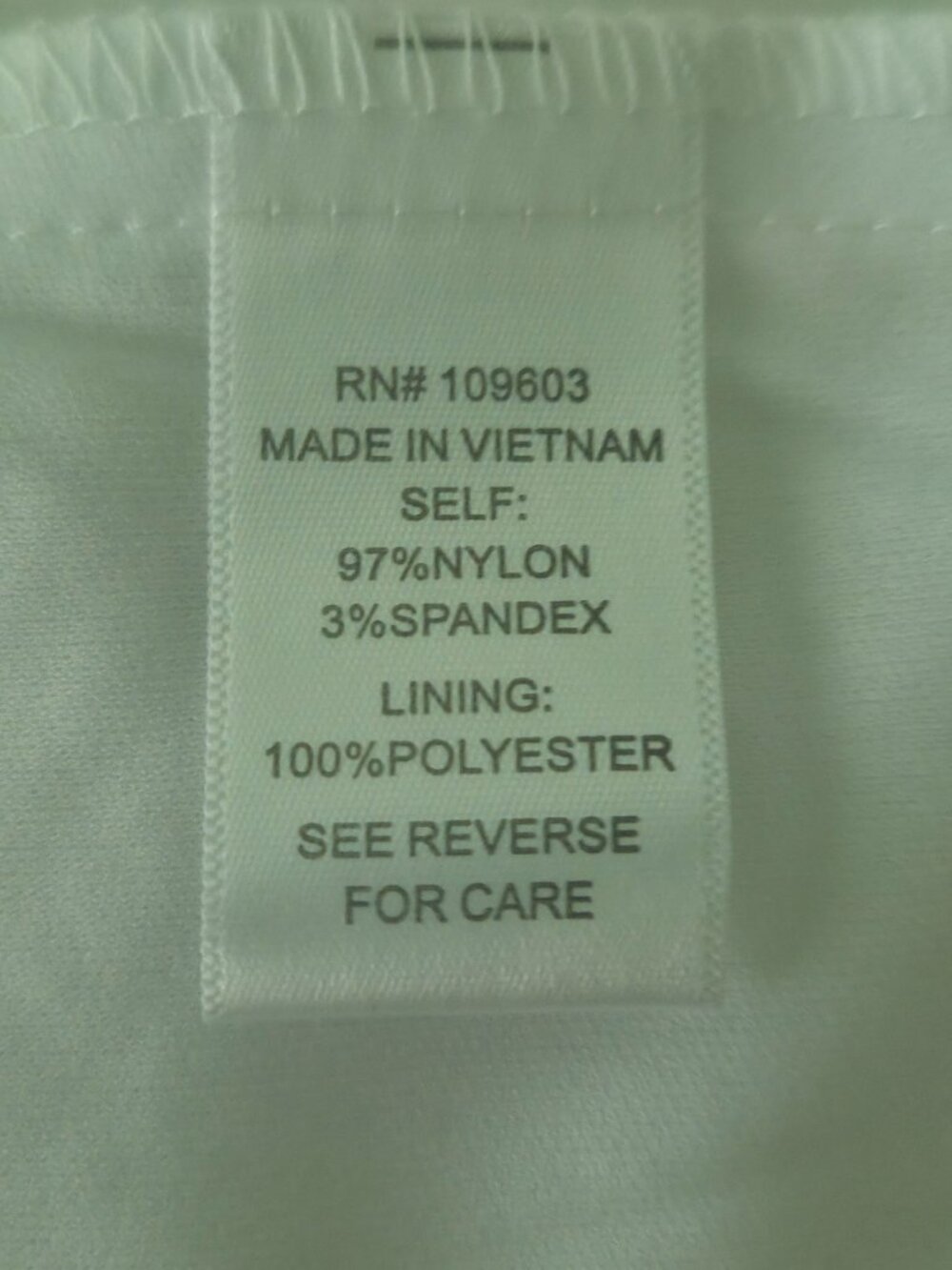 White Summer Dress-Rabbit, Rabbit, Rabbit, Size 18W - Picture 4 of 5